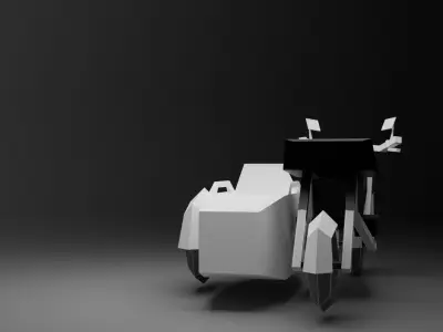 Bike with Sidecar 3D model