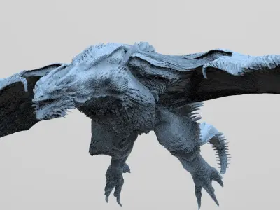 Vermithrax Pejorative 1 3D model
