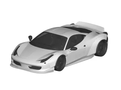 ferrari 458 3D model