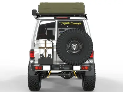 Toyota Land Cruiser Serie 70 2024 ARB 3D model