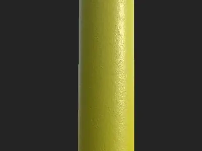 Safety Bollard Free 3D model