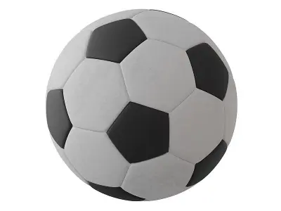 Sport Game Balls BLENDER 3D Model Cycles 3D model