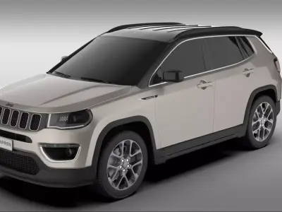 Jeep Compass 2020 3D model