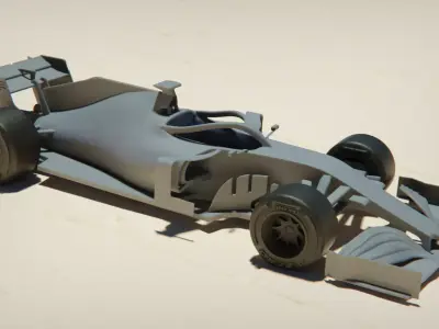 Ferrari F1 Bolid 3D print model