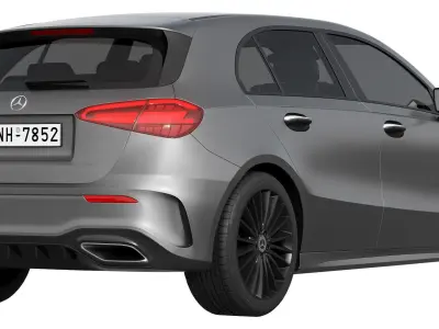 Mercedes-Benz A-Class AMG 2023 3D model