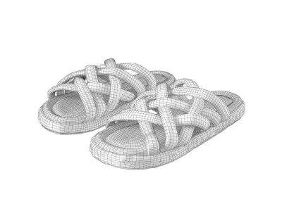 Braided Sliders 3D model