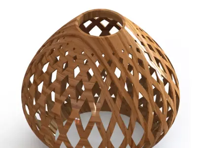 Lamp shade  3D print model