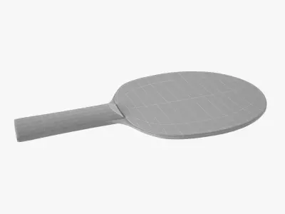 Ping Pong Paddle 3D model