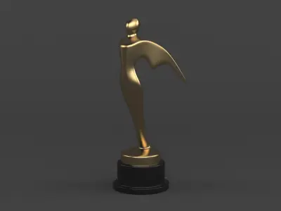 Trophy Cups 3D model 124