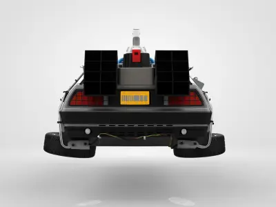 Delorean Time Machine Episode 2 3D model