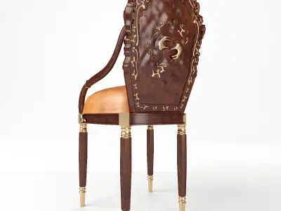 luxury chair 79 3D model