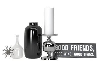 Accessories set 02 3D model