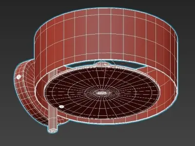 foresta-sl483-501-01 wall light with shade 3D model