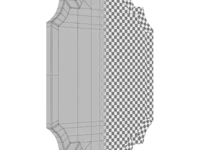 Astrid Accent Mirror BL9026 3D model