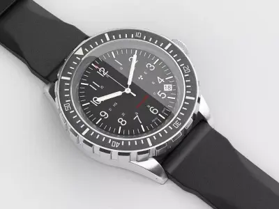 Wrist Watch 002 3D model