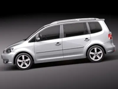 Volkswagen Cross - Touran 3D model