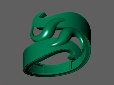 Plain Ring Women Ready STL 3DM Models Womens Rings 3D models 3D print model 42