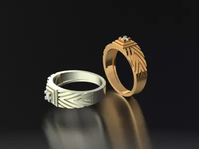 ring soliter  3D print model