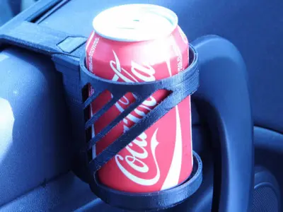 Door Mounted Can Holder Free 3D print model