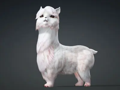 Alpaca-A2 3D model