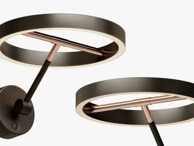 Wall Sconce Sol 3D model