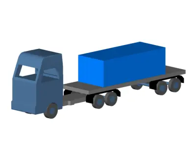 Trucks 3D 3D model