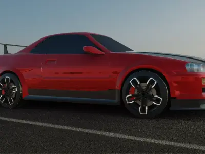 Nissan Gtr-r34 3d model 3D model
