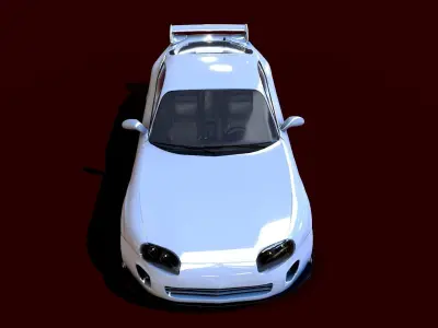 Ultra-automobiles sports car 3D model