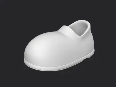 Shoes cartoon 3D model