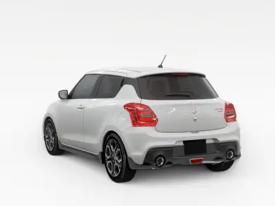 Suzuki Swift 2017 3D model