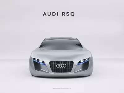 Audi Rsq 3D model 3D model