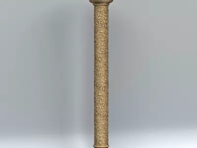 Column 008 Gothic 3D model