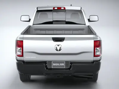 Dodge Ram 2500 Tradesman 2019 3D model