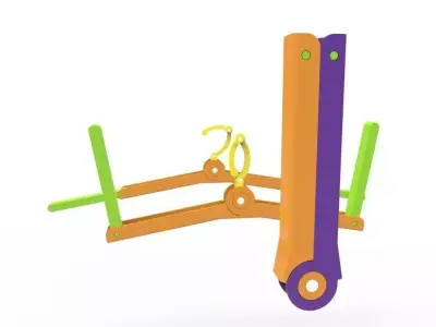 Foldable Cloth Hanger 3D print model