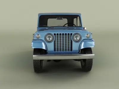 Jeepster Commando C101 3D model