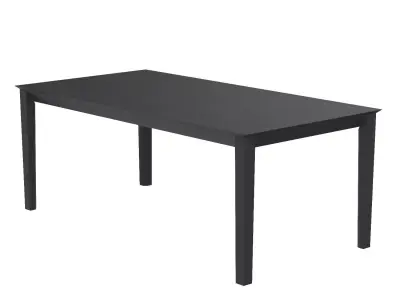 Louise Rectangular Dining Table 3D model