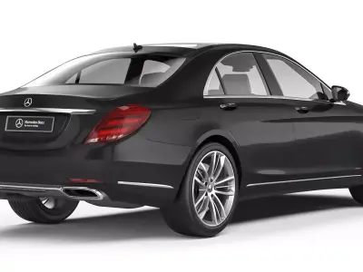 Mercedes-Benz S-Class 2018 3D model