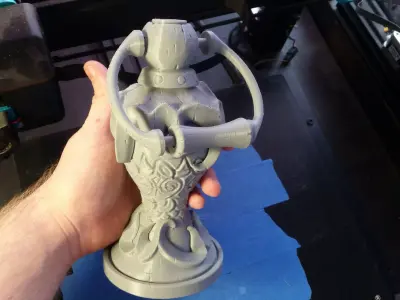 Fantasy lamp 3d print 3D print model
