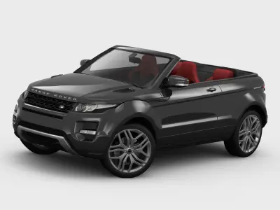 Range Rover Evoque Convertible 2013 3D model