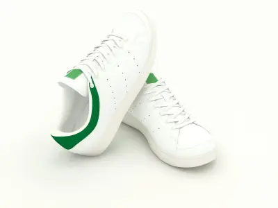 SHOES sneakers Low-poly 3D model