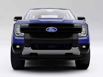 Ford Ranger Next-Gen 2023 Sport Low-poly 3D model