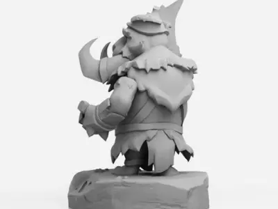 Tusk Chibi - DOTA 2 - 3D Print Collection 3D print model