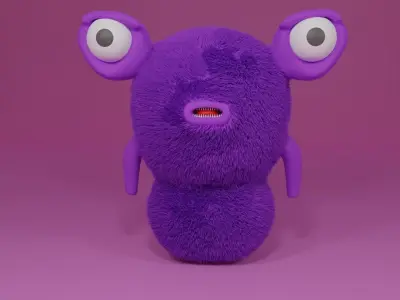  Charcater 3D Model 3D model