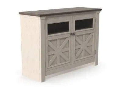 Tv Stand - 2 doors Low-poly 3D model