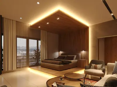 Master Bedroom Free 3D model