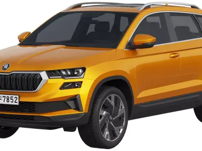 Skoda KAROQ 2022 3D model