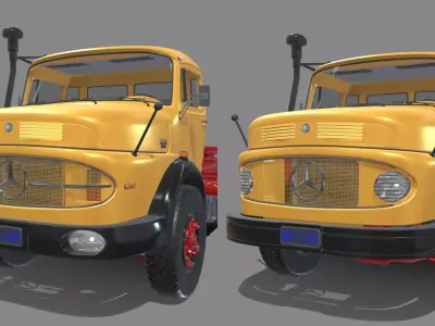 Mercedes-Benz 2624 Tractor Unit 3D model