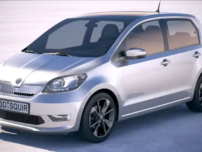 Skoda Citigo iV 2020 3D model