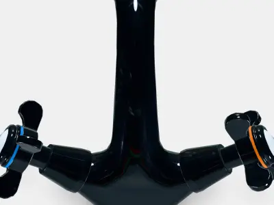 RUNSKAR Wash-basin mixer tap 3D model