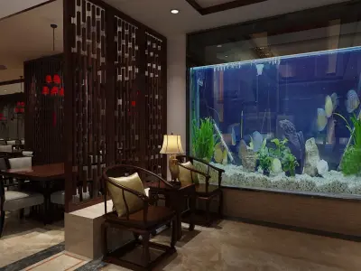 Restaurant 3 3D model